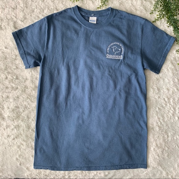 Blue Charity T-shirt - Picture 1 of 4